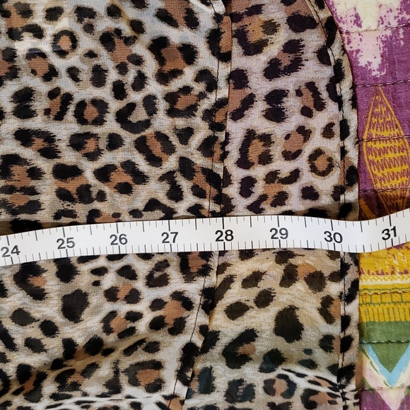 Leopard & lace blouse - Picture 8 of 11